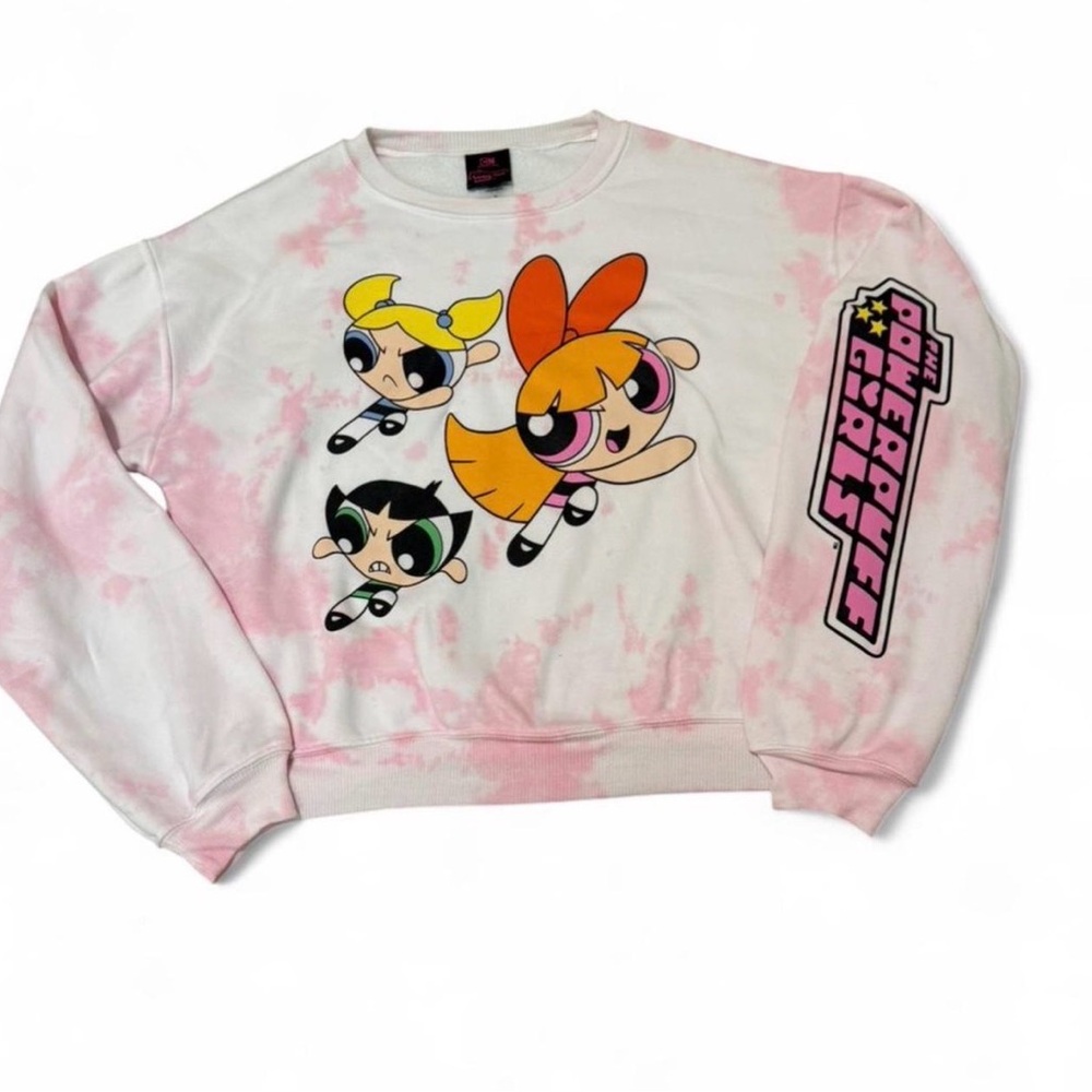 Cartoon Network Powerpuff  Pink Graphic Top